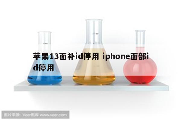 苹果13面补id停用 iphone面部id停用