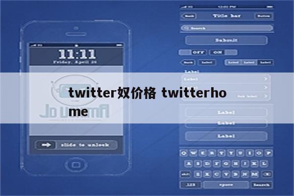 twitter奴价格 twitterhome