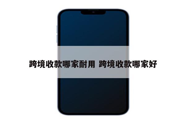 跨境收款哪家耐用 跨境收款哪家好