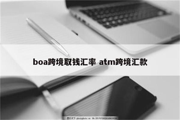 boa跨境取钱汇率 atm跨境汇款