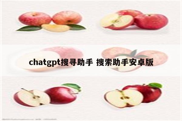 chatgpt搜寻助手 搜索助手安卓版