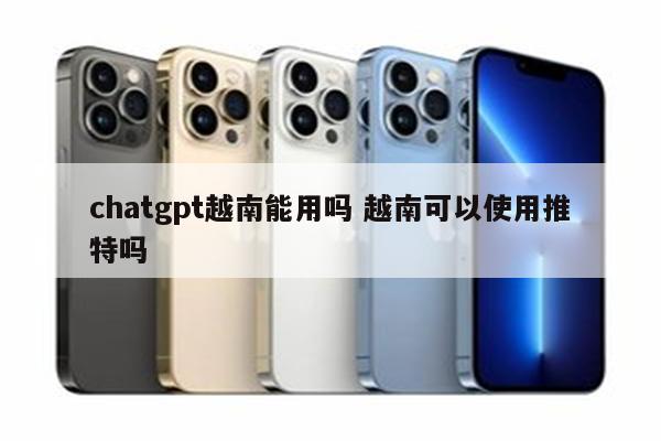 chatgpt越南能用吗 越南可以使用推特吗