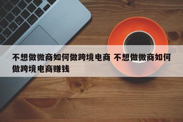 不想做微商如何做跨境电商 不想做微商如何做跨境电商赚钱