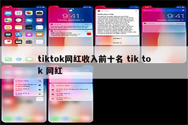 tiktok网红收入前十名 tik tok 网红