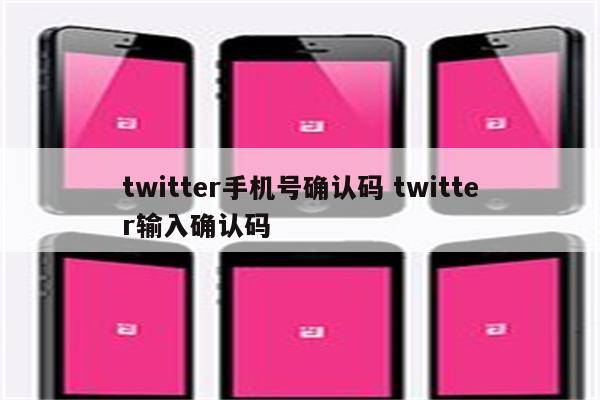 twitter手机号确认码 twitter输入确认码