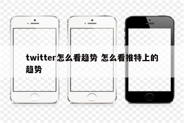 twitter怎么看趋势 怎么看推特上的趋势