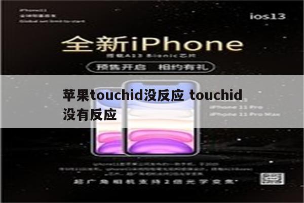 苹果touchid没反应 touchid没有反应