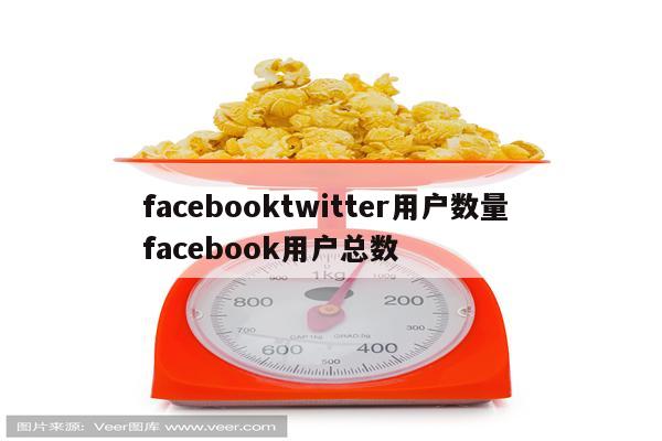 facebooktwitter用户数量 facebook用户总数