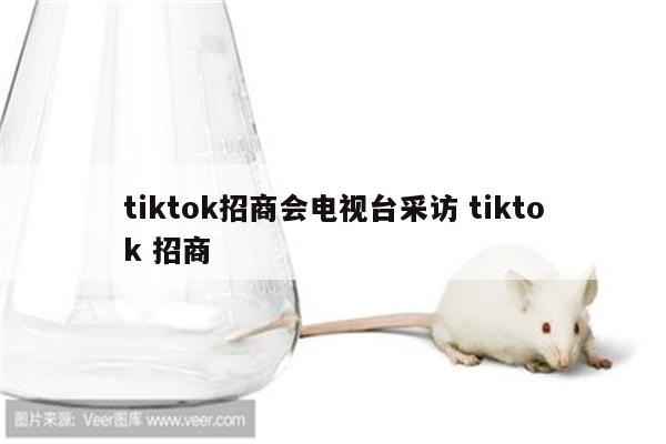 tiktok招商会电视台采访 tiktok 招商