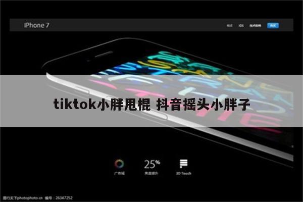 tiktok小胖甩棍 抖音摇头小胖子