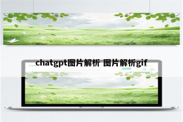 chatgpt图片解析 图片解析gif