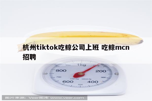 杭州tiktok吃鲸公司上班 吃鲸mcn招聘