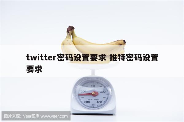 twitter密码设置要求 推特密码设置要求