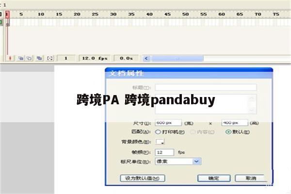 跨境PA 跨境pandabuy