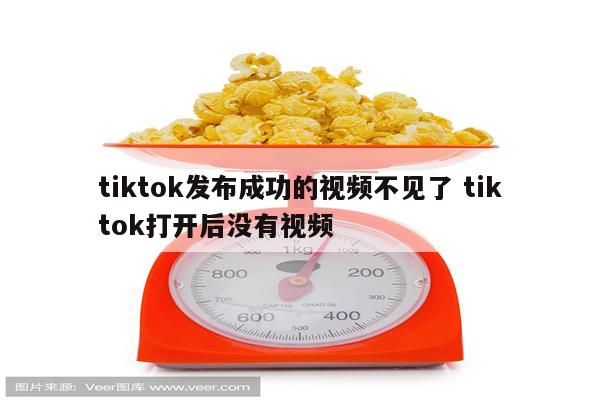 tiktok发布成功的视频不见了 tiktok打开后没有视频