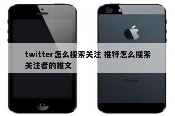 twitter怎么搜索关注 推特怎么搜索关注者的推文