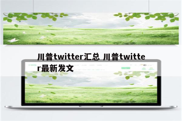 川普twitter汇总 川普twitter最新发文