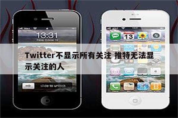 Twitter不显示所有关注 推特无法显示关注的人