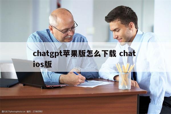 chatgpt苹果版怎么下载 chat ios版