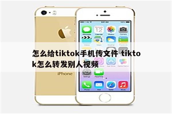 怎么给tiktok手机传文件 tiktok怎么转发别人视频