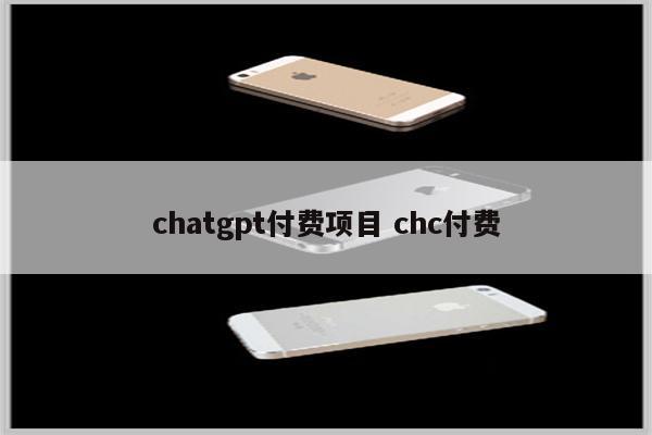 chatgpt付费项目 chc付费