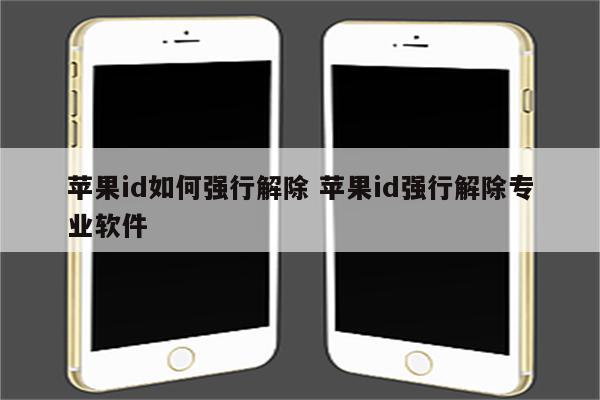 苹果id如何强行解除 苹果id强行解除专业软件