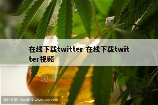 在线下载twitter 在线下载twitter视频