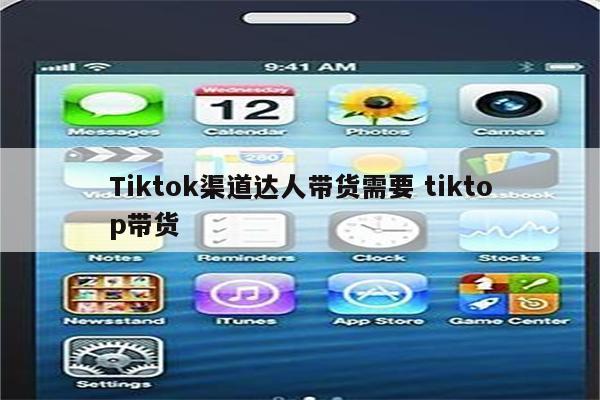 Tiktok渠道达人带货需要 tiktop带货