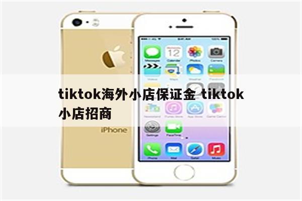tiktok海外小店保证金 tiktok小店招商