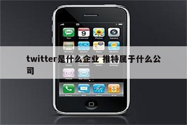 twitter是什么企业 推特属于什么公司