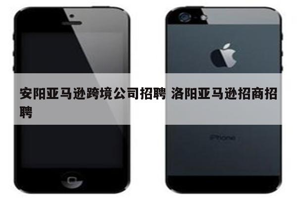 安阳亚马逊跨境公司招聘 洛阳亚马逊招商招聘
