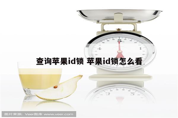 查询苹果id锁 苹果id锁怎么看
