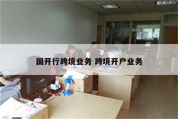 国开行跨境业务 跨境开户业务