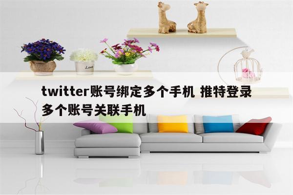 twitter账号绑定多个手机 推特登录多个账号关联手机