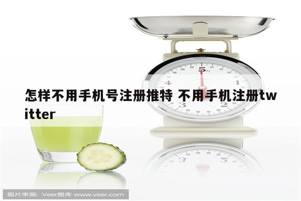 怎样不用手机号注册推特 不用手机注册twitter