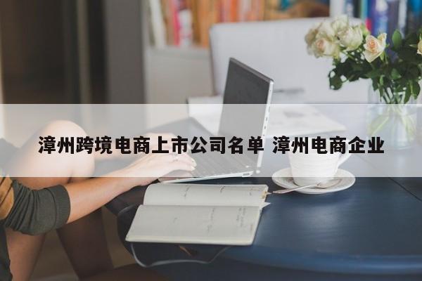漳州跨境电商上市公司名单 漳州电商企业