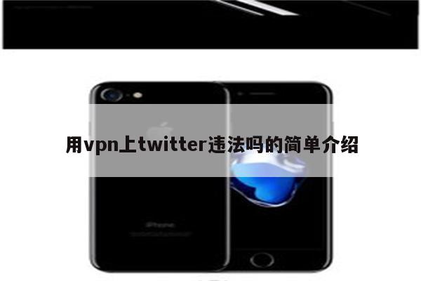 用vpn上twitter违法吗的简单介绍