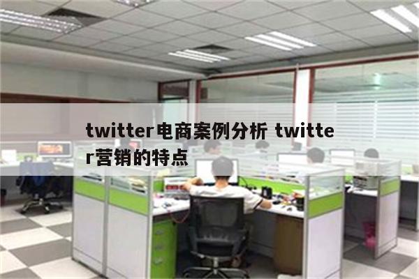 twitter电商案例分析 twitter营销的特点