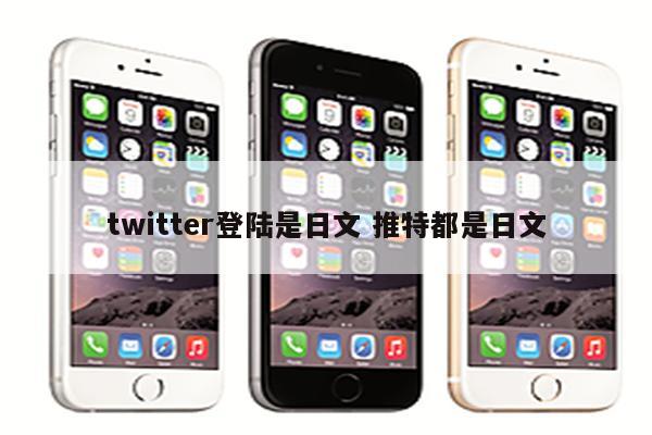 twitter登陆是日文 推特都是日文