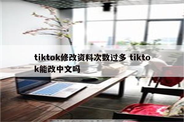 tiktok修改资料次数过多 tiktok能改中文吗