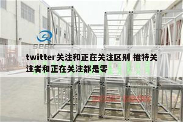 twitter关注和正在关注区别 推特关注者和正在关注都是零