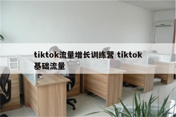 tiktok流量增长训练营 tiktok基础流量
