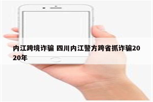 内江跨境诈骗 四川内江警方跨省抓诈骗2020年