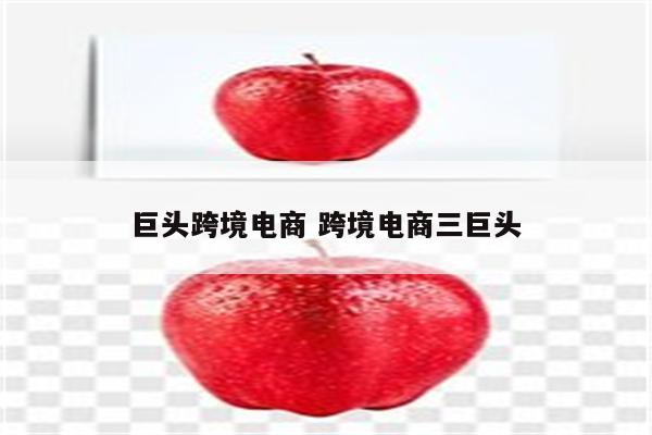 巨头跨境电商 跨境电商三巨头