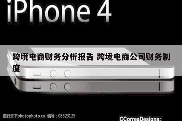 跨境电商财务分析报告 跨境电商公司财务制度