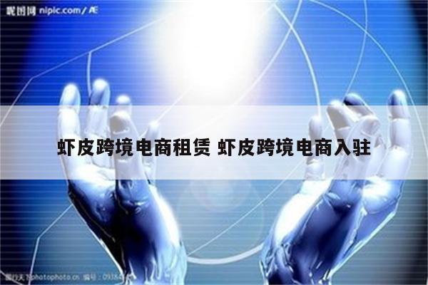 虾皮跨境电商租赁 虾皮跨境电商入驻
