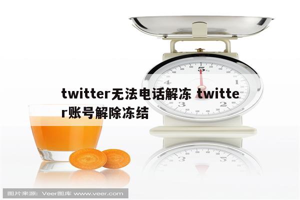 twitter无法电话解冻 twitter账号解除冻结