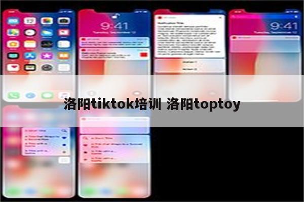 洛阳tiktok培训 洛阳toptoy