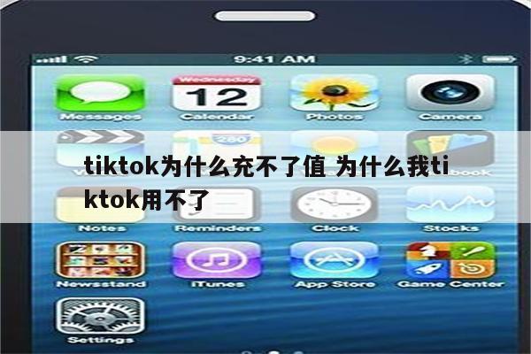 tiktok为什么充不了值 为什么我tiktok用不了