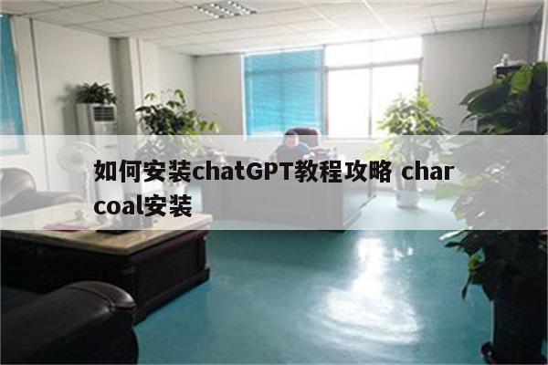 如何安装chatGPT教程攻略 charcoal安装